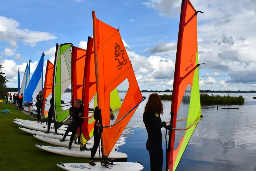 Windsurfen Friesland Cnossen Leekstermeer