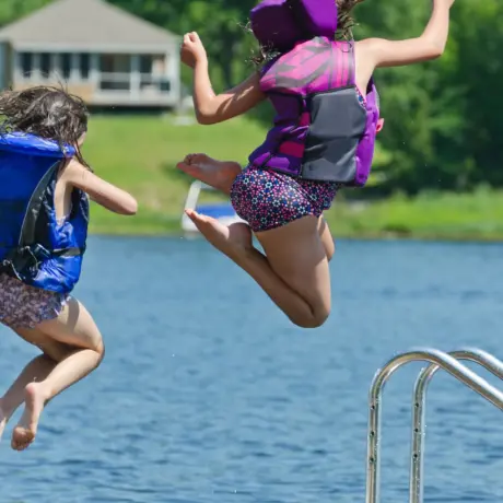 Waterpret kinderen