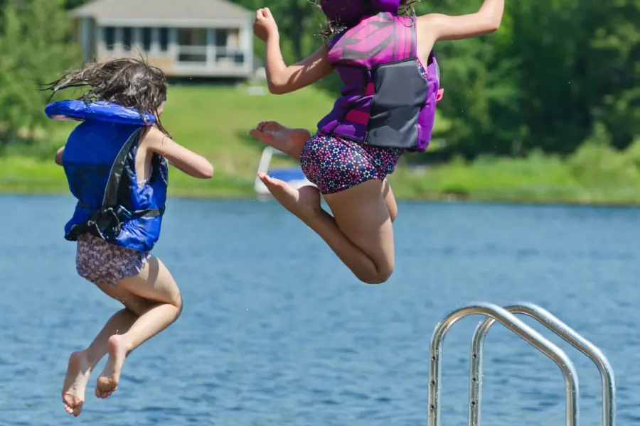 Waterpret kinderen