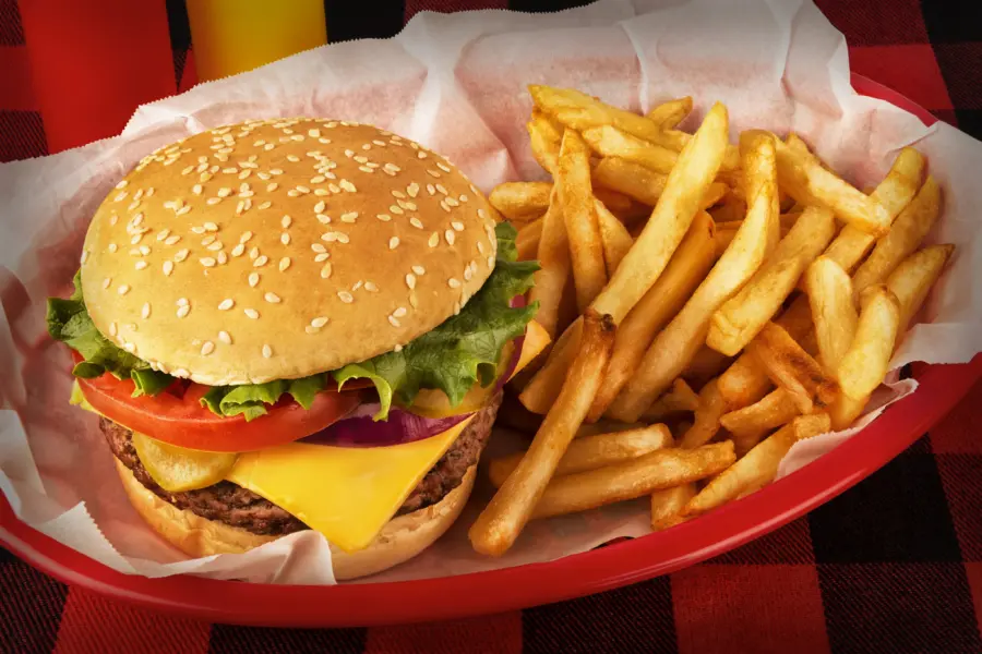 Hamburger snackbar