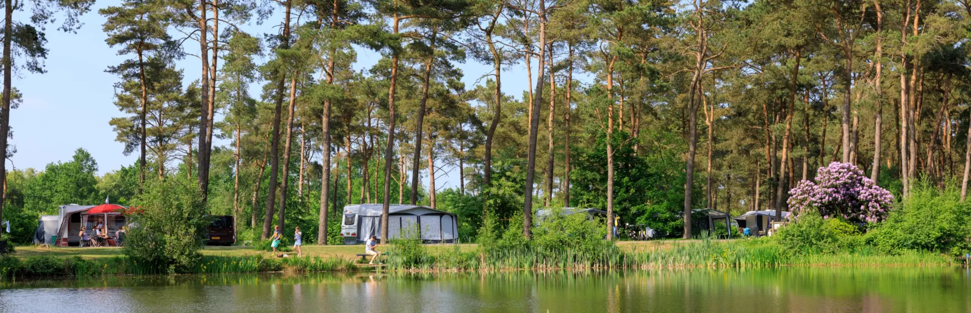 Camping Diana Heide in Amen - Camping met visvijver