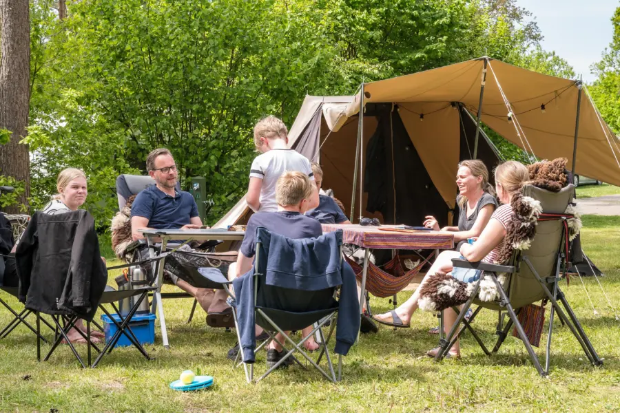 Comfortplaats bij Diana Heide - Familiecamping Drenthe