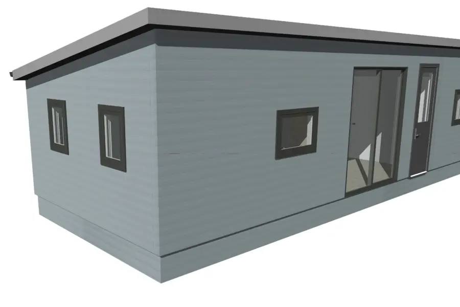 Holterberg verandachalet buiten