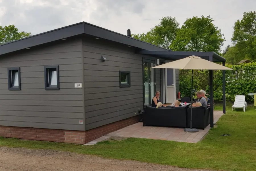 Holterberg 4 6 pers chalet buiten voorzijde