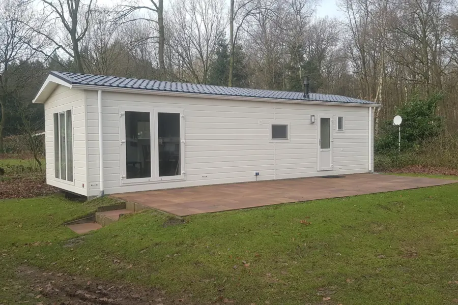 Luxe chalet zijkant