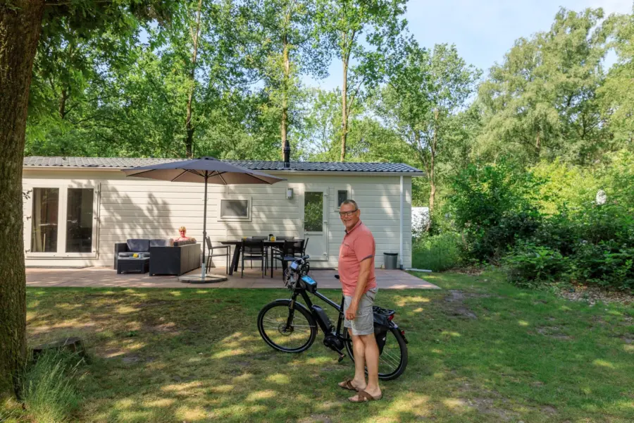 Holterberg luxe chalet fiets