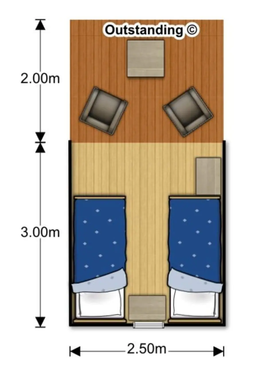 Zanzi tent type 4 plattegrond